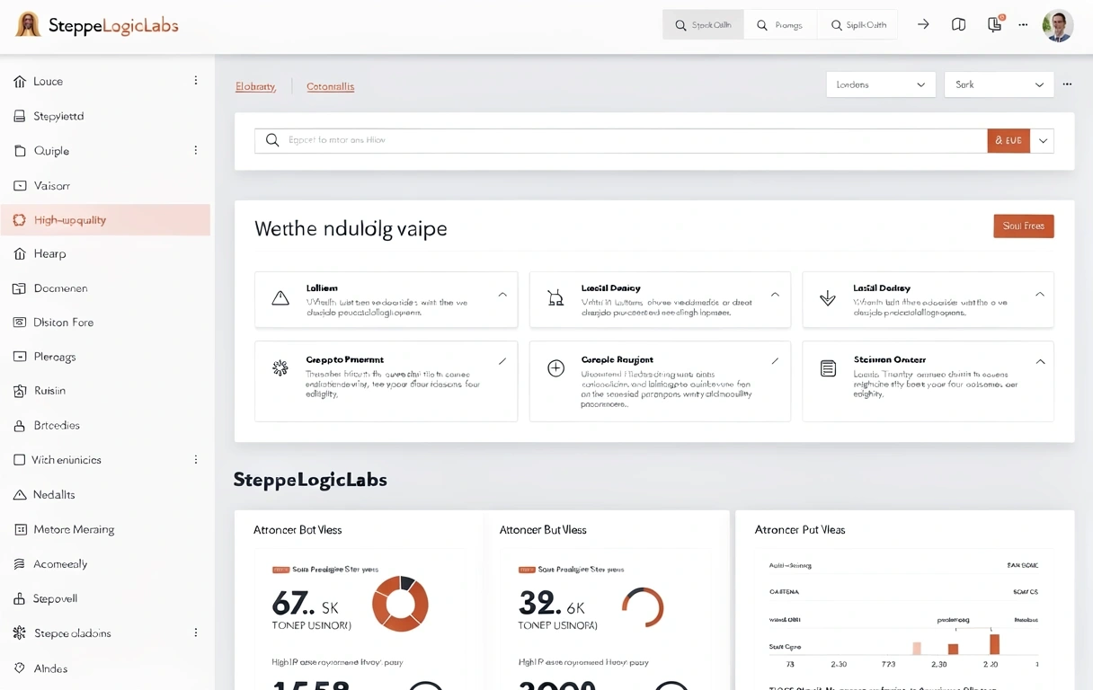Inside the SteppeLogicLabs data environment