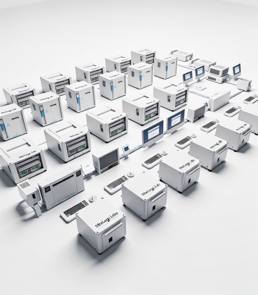 SteppeLogicLabs hardware infrastructure