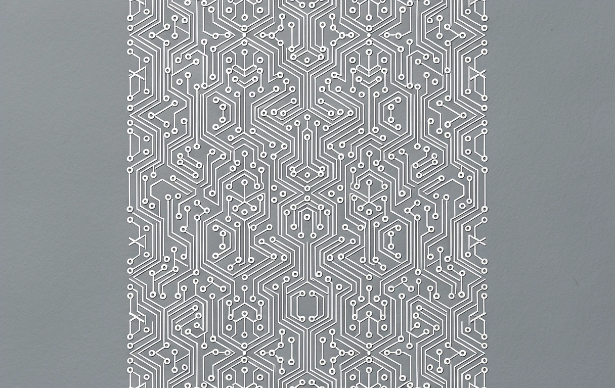 Geometric pattern background